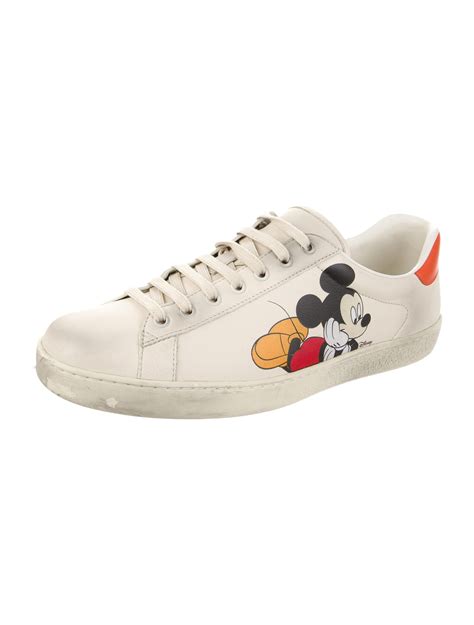 gucci disney ace sneaker|mickey mouse Gucci shoes.